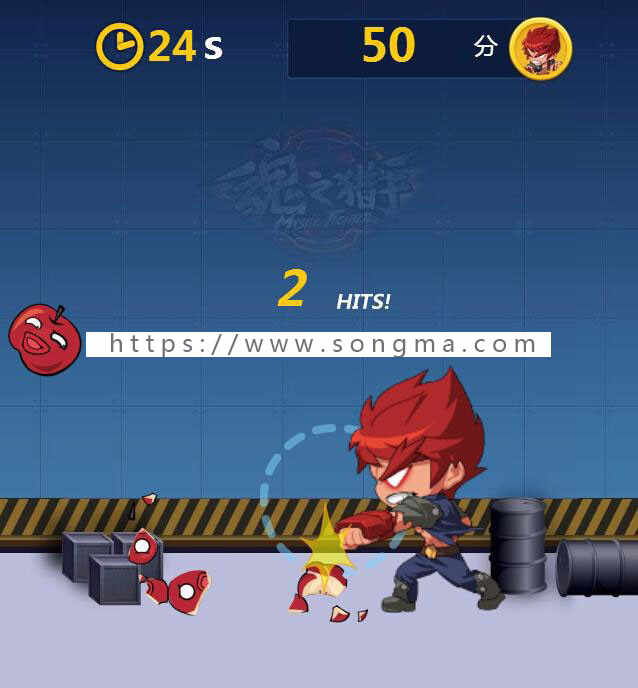 [HTML5游戏源码] 手游《魂斗士vs小苹果》源码