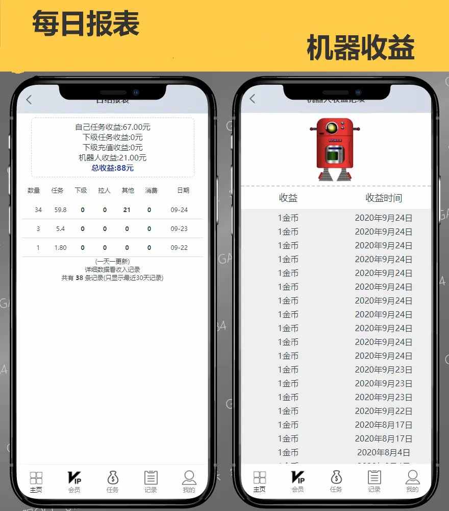 短视频点赞抢单任务系统仿微信爱点赞悬赏众人帮源码