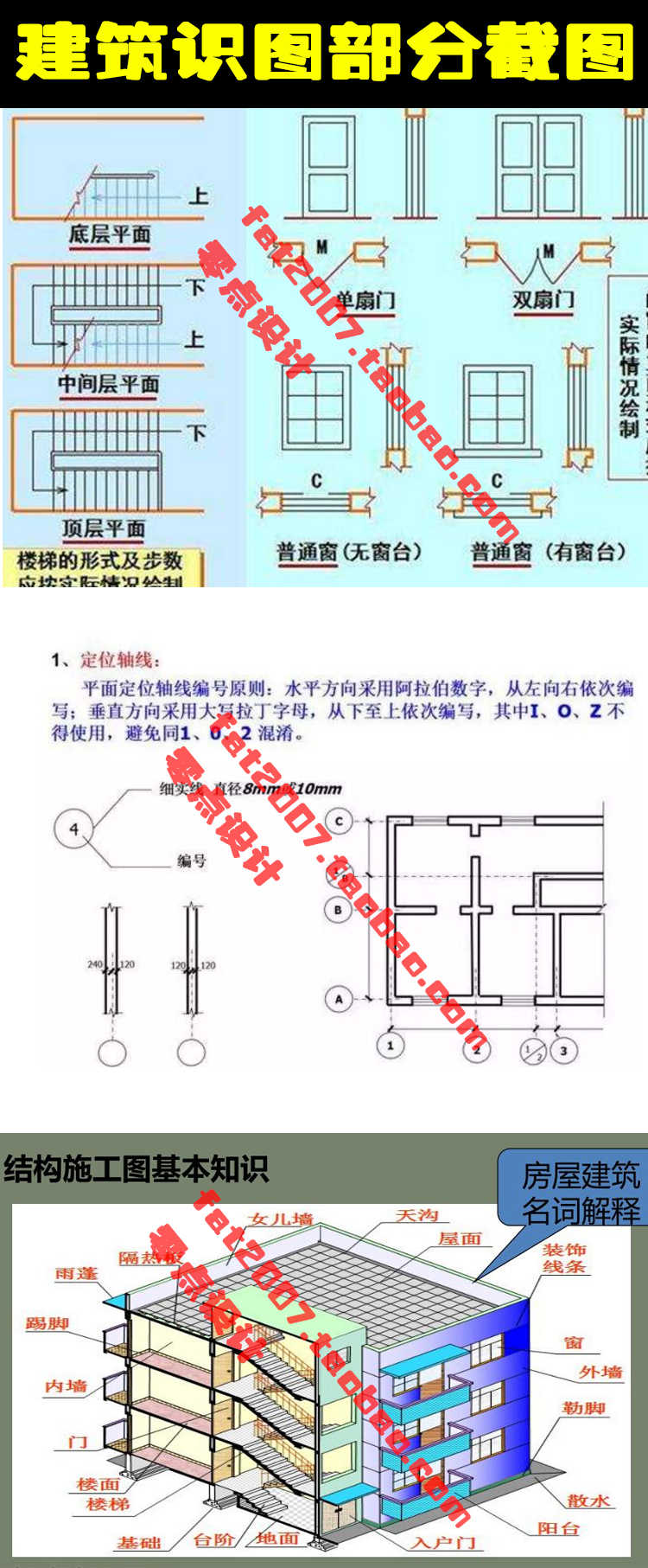 图片[7] - 零基础入门建筑识图CAD视频教程制图纸水电工结构土建施工图设计 - 宋马