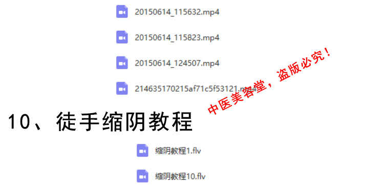 徒手整形实用技术张富源王红锦仝氏许强正骨徒手整形视频教程全集