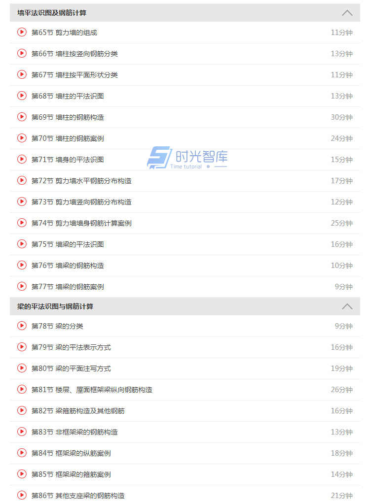 16G101钢筋平法图集解读识图手工算量钢筋翻样案例实操视频课教程