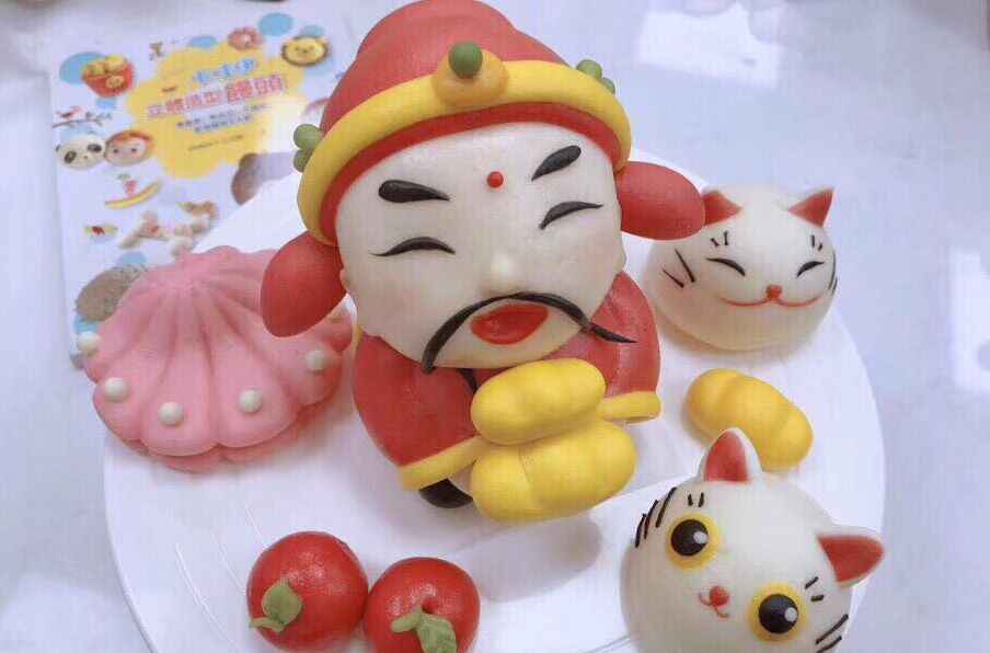 全套最全卡通包子馒头教程儿童果蔬馒头视频教学卡通果蔬包教程