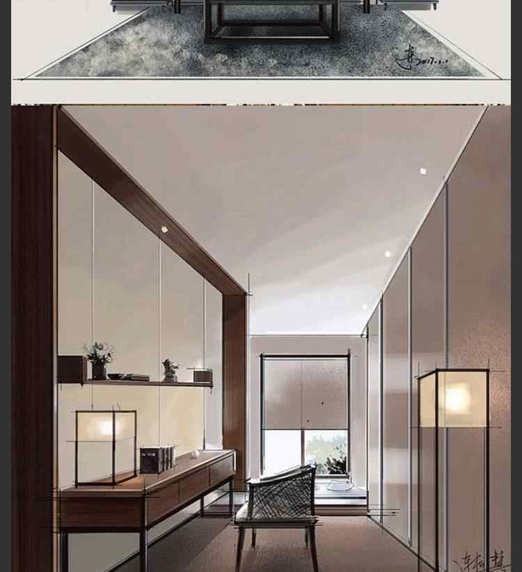 2018纯粹连柏慧室内设计sketchbook电脑手绘视频教程skb笔刷素材a