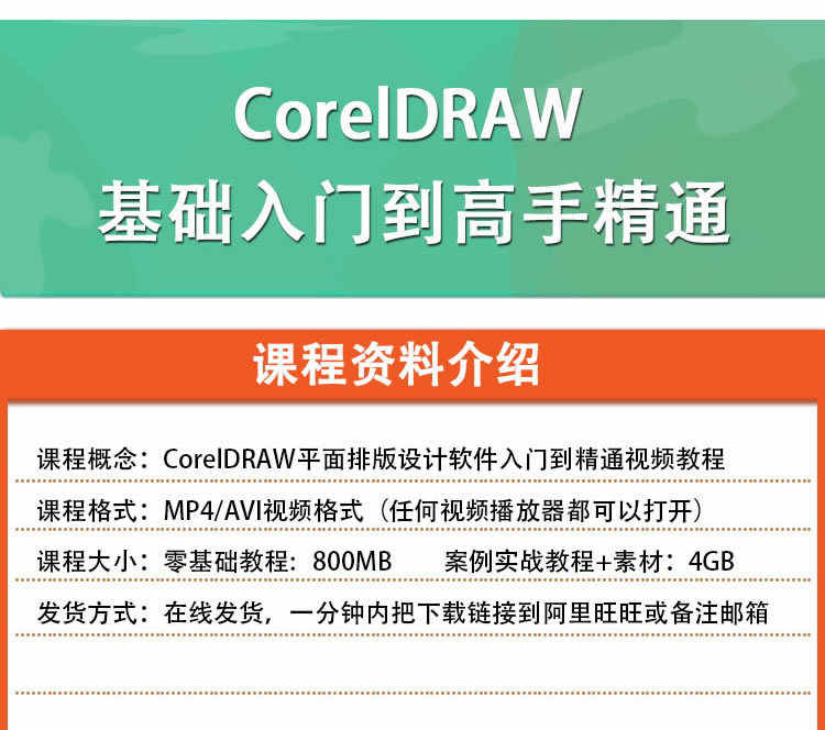 Photoshop CC 2018全套视频教程零基础入门到精通送PS AI ID CDR