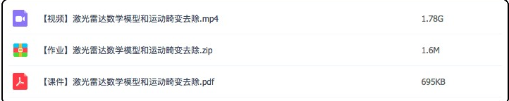 2018激光SLAM基础到实战/定位建图/3D激光雷达/视觉融合视频教程