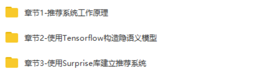 2018推荐系统项目实战/推荐系统算法/人工智能/用户画像视频教程