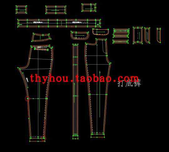 ET原型打版视频教程日本原型裁剪全套母版送ETCAD软件打版教程