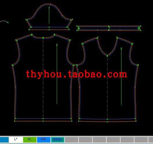 ET原型打版视频教程日本原型裁剪全套母版送ETCAD软件打版教程