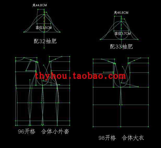 ET原型打版视频教程日本原型裁剪全套母版送ETCAD软件打版教程