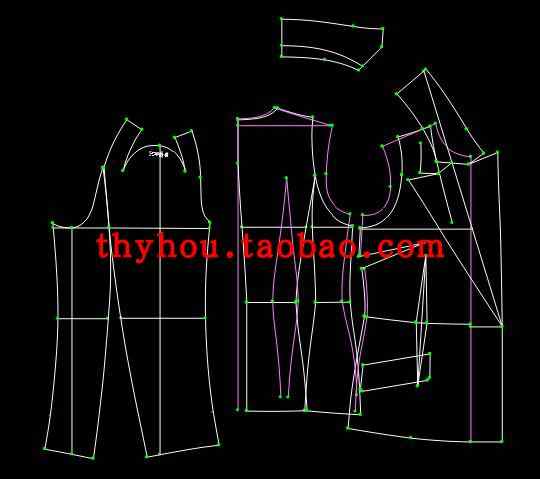 ET原型打版视频教程日本原型裁剪全套母版送ETCAD软件打版教程