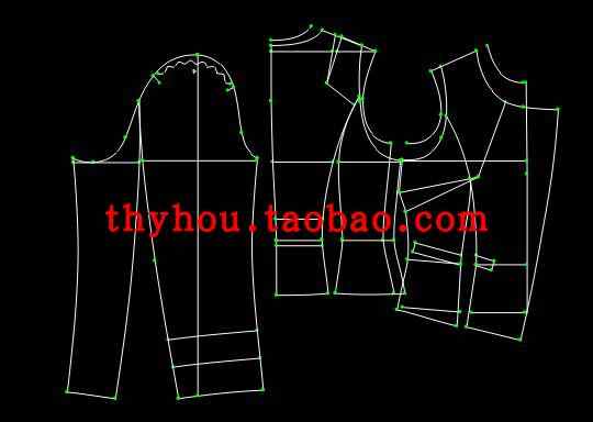 ET原型打版视频教程日本原型裁剪全套母版送ETCAD软件打版教程