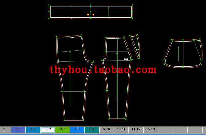 ET原型打版视频教程日本原型裁剪全套母版送ETCAD软件打版教程