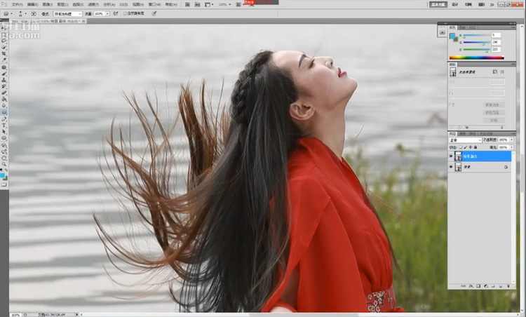 蝈蝈小姐古风摄影人像后期调色修图视频教程两季完整版带素材