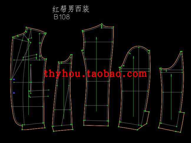 ET原型打版视频教程日本原型裁剪全套母版送ETCAD软件打版教程