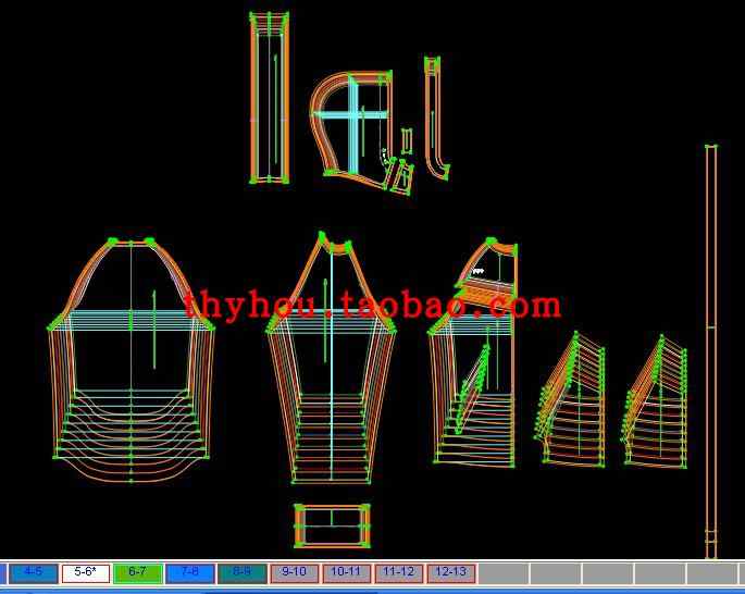 ET原型打版视频教程日本原型裁剪全套母版送ETCAD软件打版教程