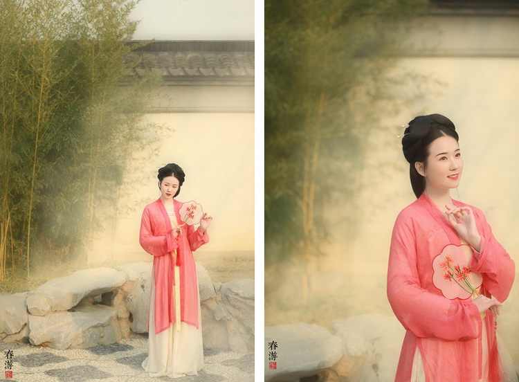 蝈蝈小姐古风摄影人像后期调色修图视频教程两季完整版带素材