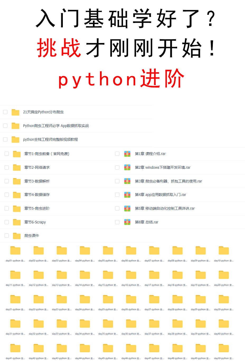 python3视频教程零基础2019自学爬虫编程运维开发进阶实战视频课