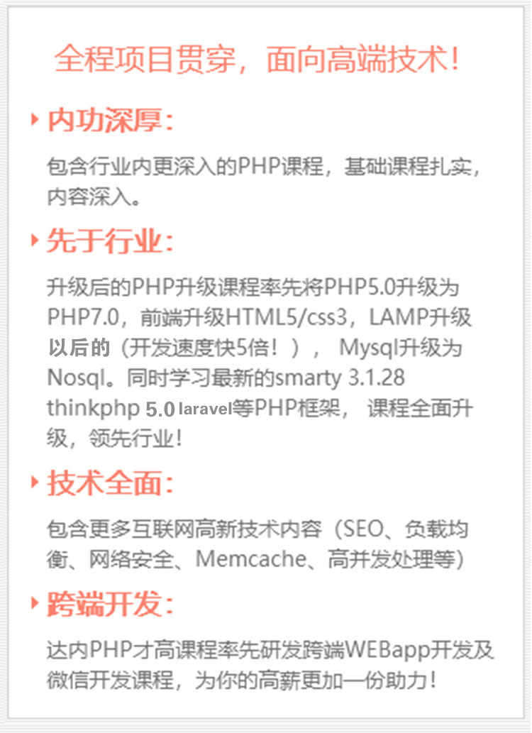 php视频教程2019从入门到精通 高级全套零基础教学 网站开发实战
