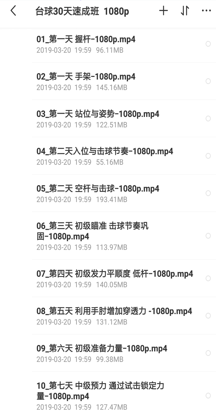 王孟南台球教学视频课程网课30天速成班入门进阶精通实战高清教程