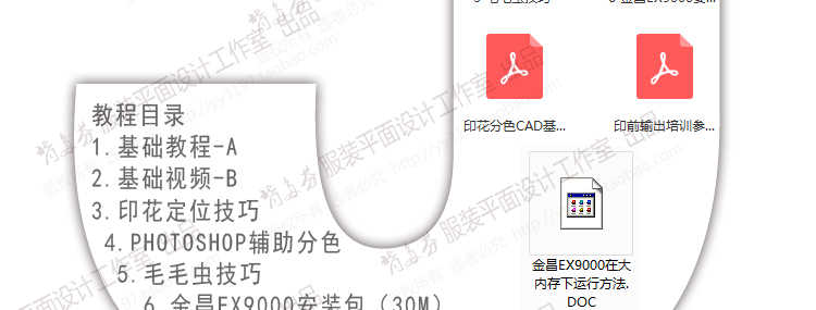 金昌EX9000视频教程 教学从0到熟练 服装印花图案专业分色软件 金昌EX9000视频教程 教学从0到熟练 服装印花图案专业分色软件