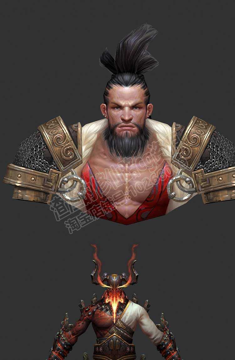 车希刚蒲贵视频教程 角色建模纹理贴图绘制合集全套 max教程