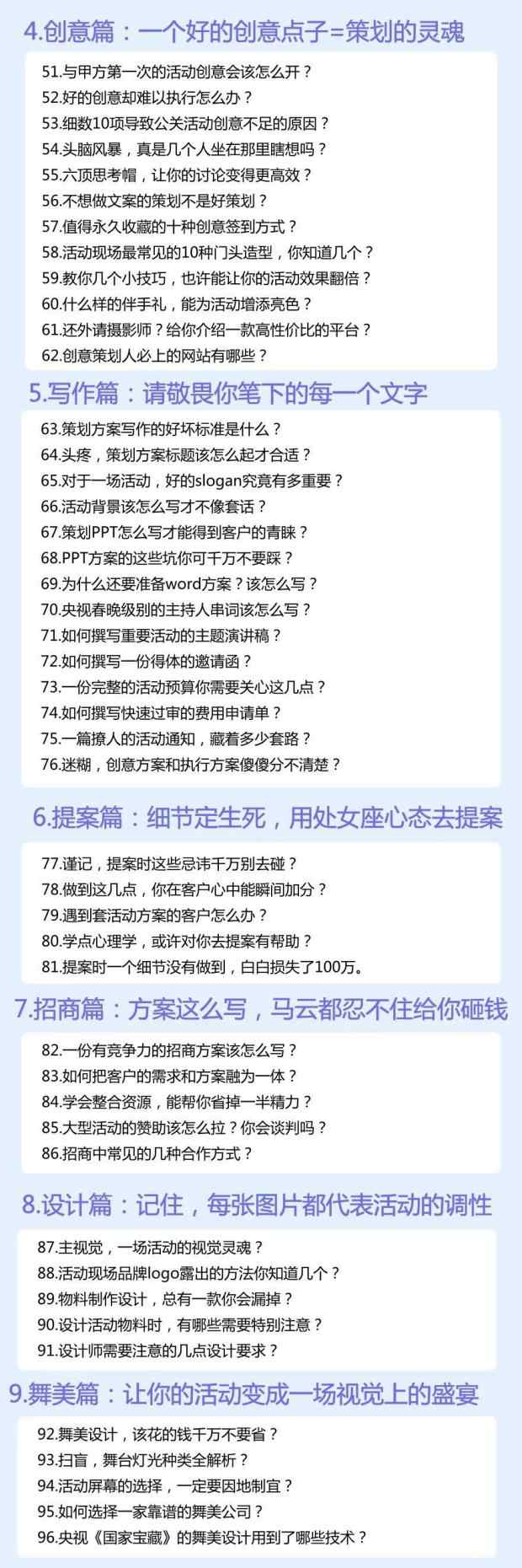零基础自学入门公关策划品牌活动策划全案文案策划市场部视频教程