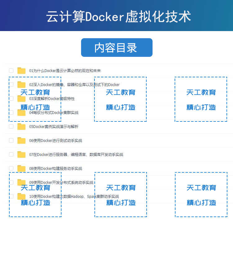 docker到Kubernetes视频教程java微服务linux运维K8s实战jenkins