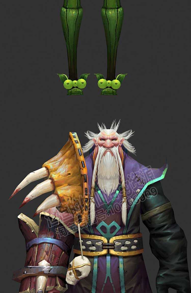 车希刚蒲贵视频教程 角色建模纹理贴图绘制合集全套 max教程