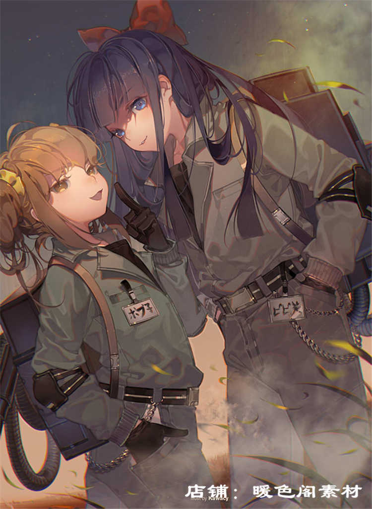 Kawacy河CY视频笔刷过程图PSD教程CG原画 漫画人物PS插画资料合集