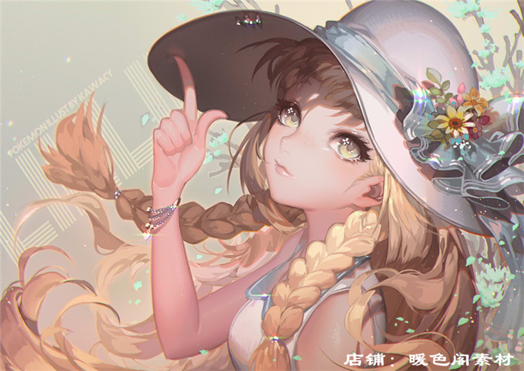 Kawacy河CY视频笔刷过程图PSD教程CG原画 漫画人物PS插画资料合集