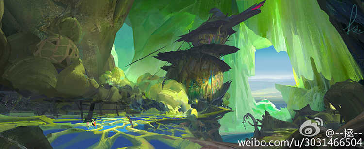 图片[8] - 徐拯游戏场景原画概念设计美术大神CG设计网络教程录屏含笔刷资料 - 宋马