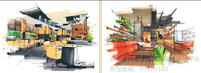 拓者风雨老手方案手绘视频教程 风雨手绘方案设计视频教程