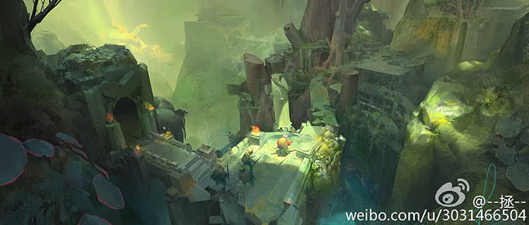 图片[7] - 徐拯游戏场景原画概念设计美术大神CG设计网络教程录屏含笔刷资料 - 宋马