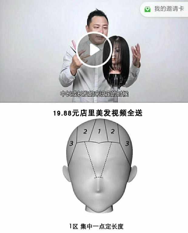 北京共享学院国际ABC经典技术剪发视频教程实用落地商业发型课程