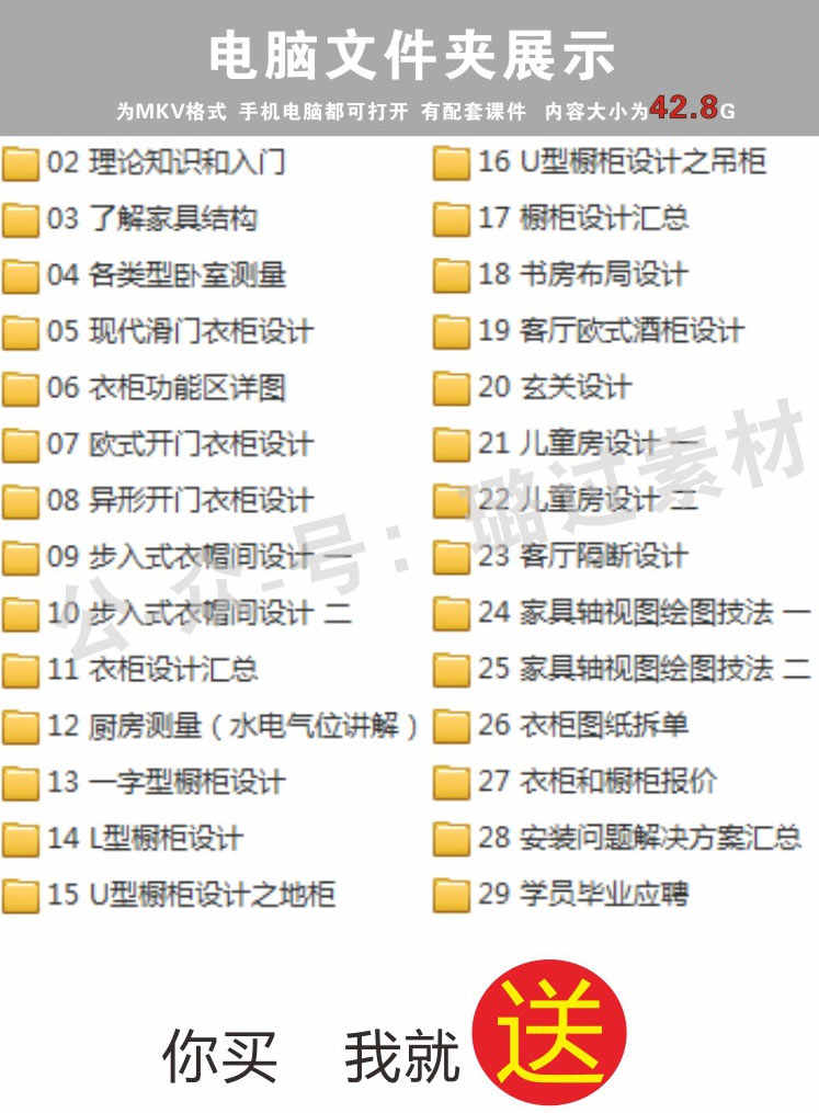 全屋定制家居教程CAD板式家具设计视频教程衣柜橱柜设计合集素材