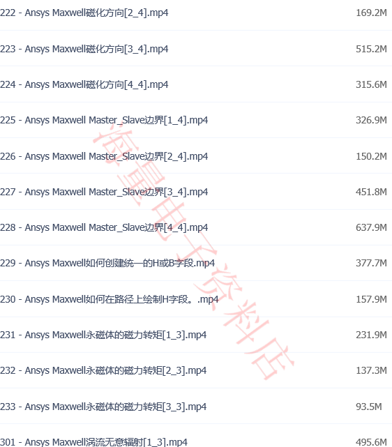 Ansoft Maxwell 19/16 电磁分析设计视频教程 送案例及3D文件