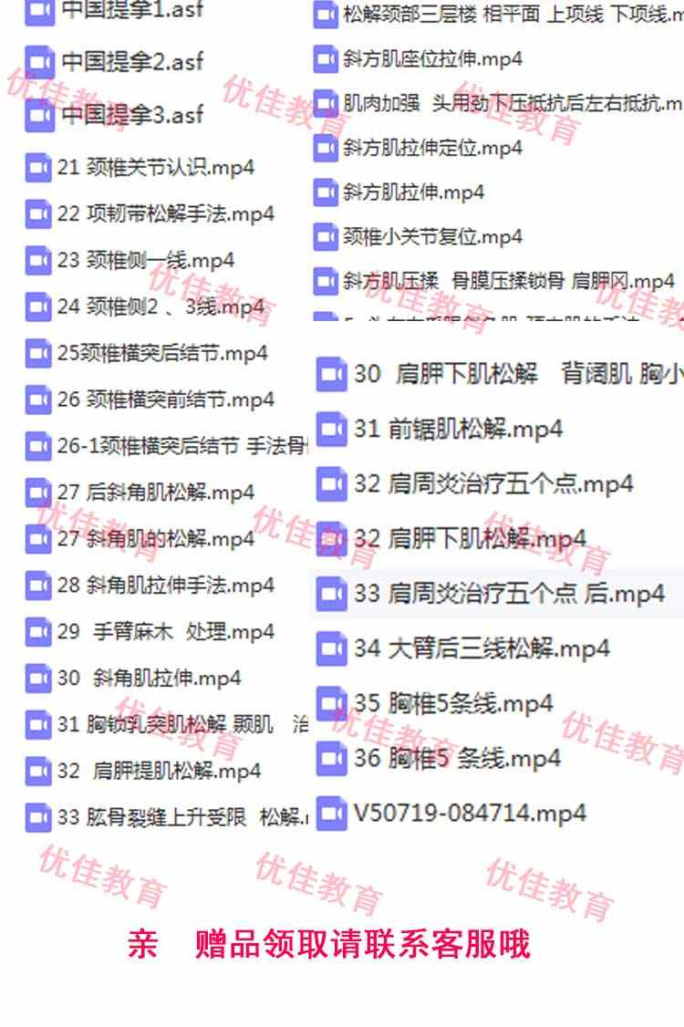 美式整脊疗法视频教程美式整脊正骨技术中医谢庆良正骨整脊手法