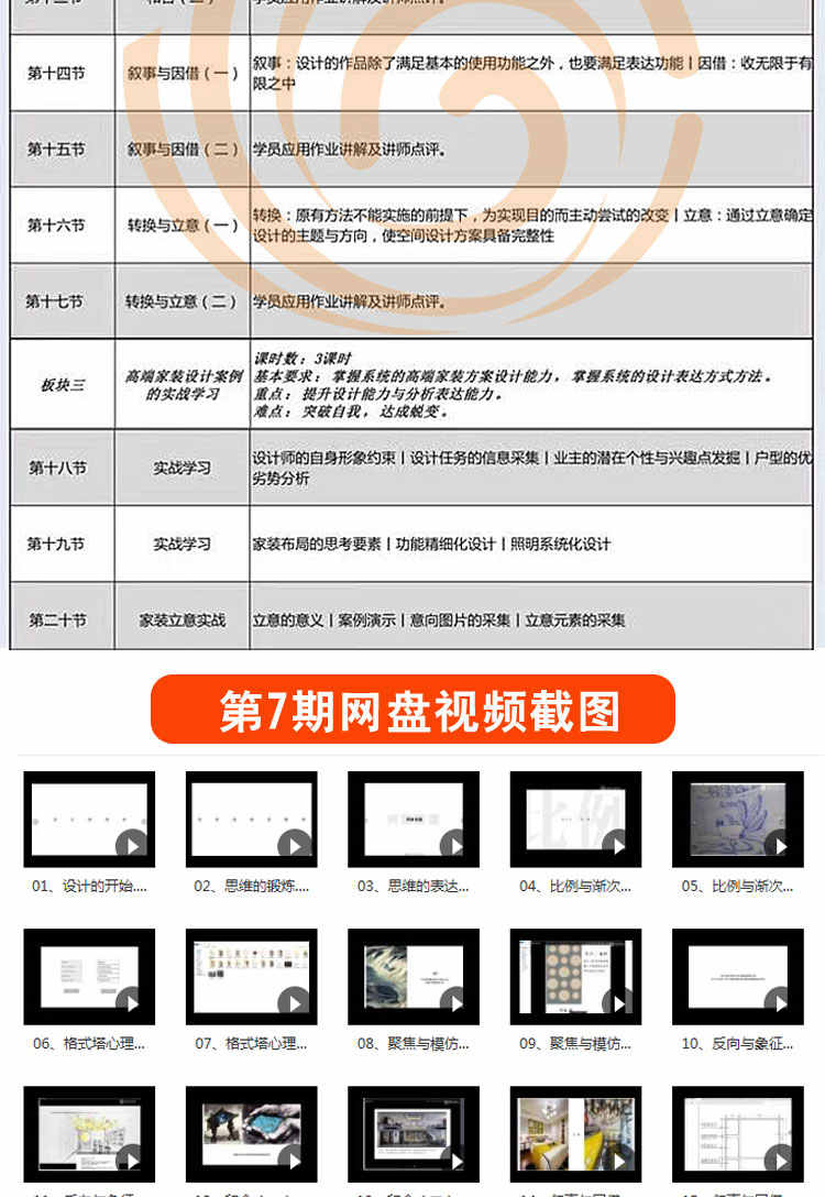 方达-方案型设计师养成室内设计空间方案优化速成班精讲视频教程