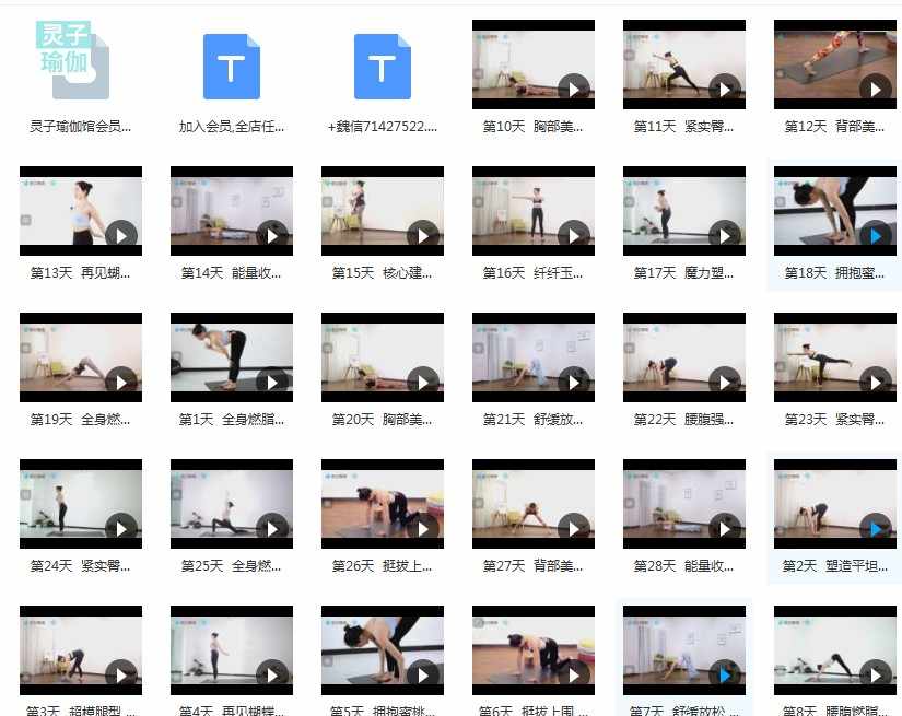 瑜伽教学课程郭若曦杨梓28天减脂塑形训练视频教程科学减肥不复胖 - 宋马