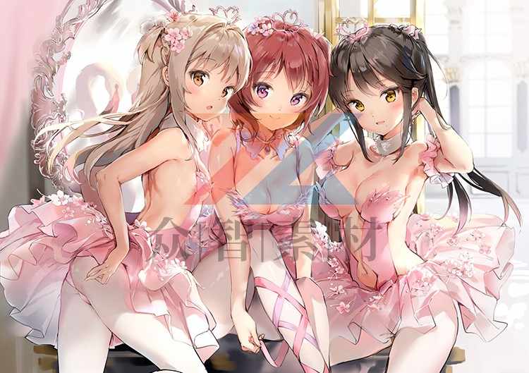 画师Anmi作品集 视频教程PSD 日本p站日韩插画动漫美图壁纸CG设计