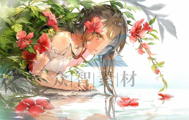 画师Anmi作品集 视频教程PSD 日本p站日韩插画动漫美图壁纸CG设计