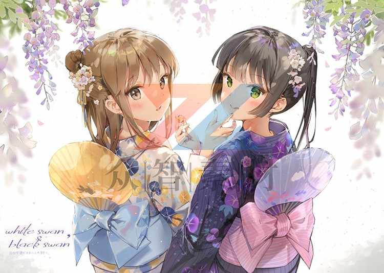 画师Anmi作品集 视频教程PSD 日本p站日韩插画动漫美图壁纸CG设计