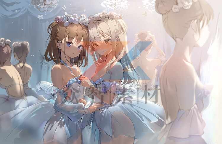 画师Anmi作品集 视频教程PSD 日本p站日韩插画动漫美图壁纸CG设计