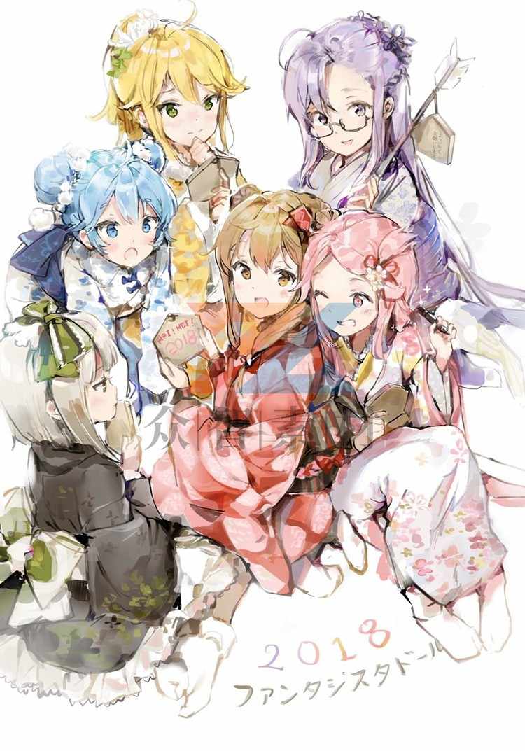 画师Anmi作品集 视频教程PSD 日本p站日韩插画动漫美图壁纸CG设计