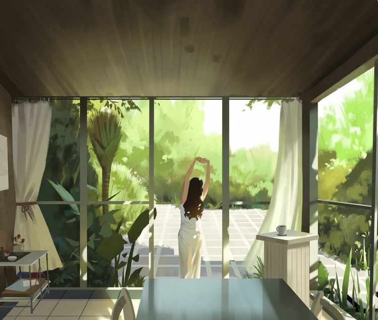 速涂绘画视频教程 游戏美术原画设计基础教程 速涂厚涂入门