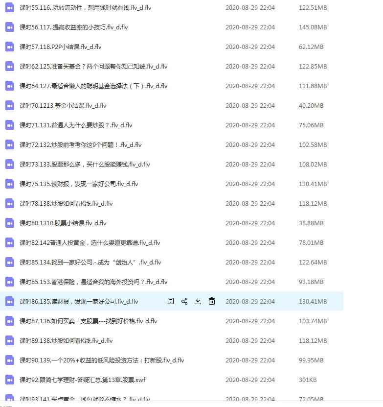 简七理财课程 零基础理财视频教程 简七学理财 投资必看经典课程
