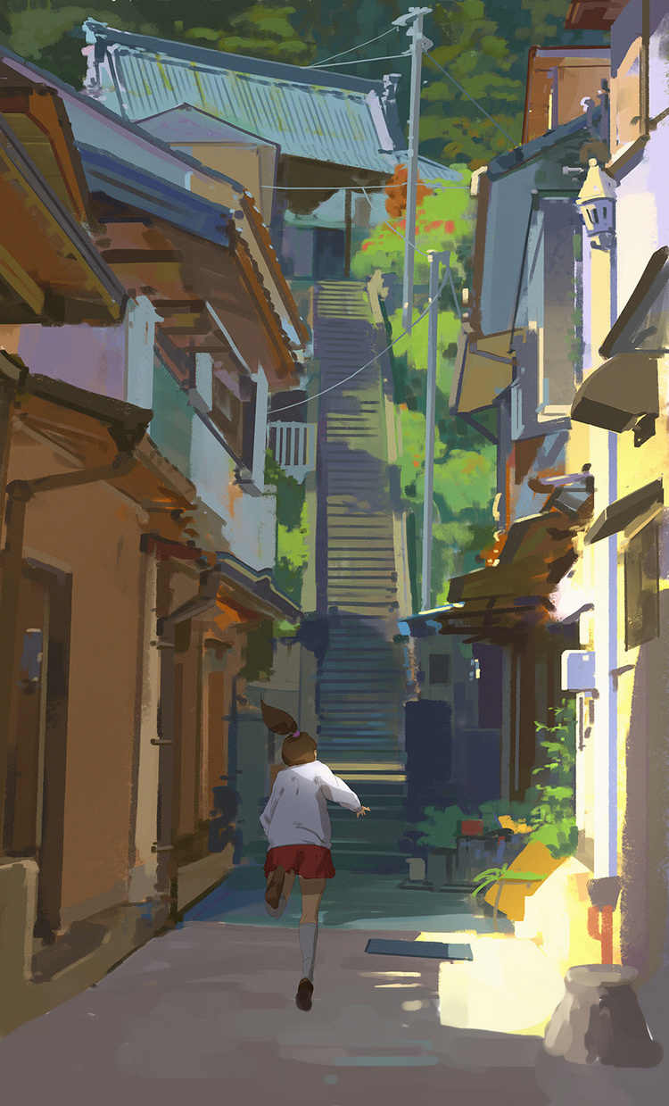 速涂绘画视频教程 游戏美术原画设计基础教程 速涂厚涂入门