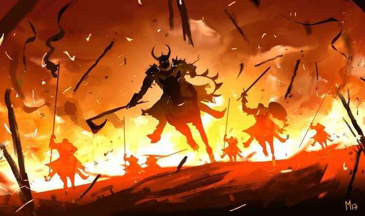 速涂绘画视频教程 游戏美术原画设计基础教程 速涂厚涂入门