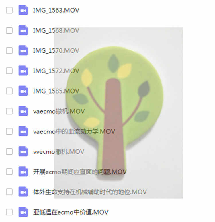 体外膜氧合技术ECMO临床应用与实践培训班6套视频教程合集85G