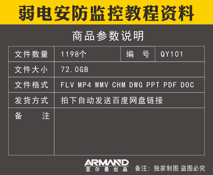 弱电视频教程安防监控会议门禁音响消防楼宇系统综合布线培训资料